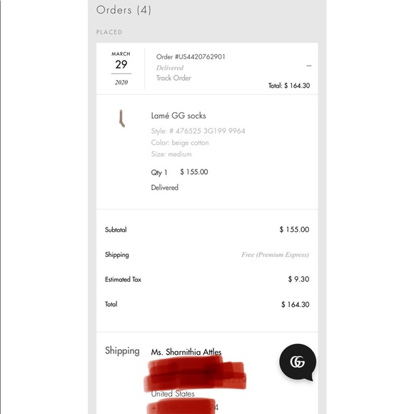 Lame’ Gucci Socks - Picture 6 of 6